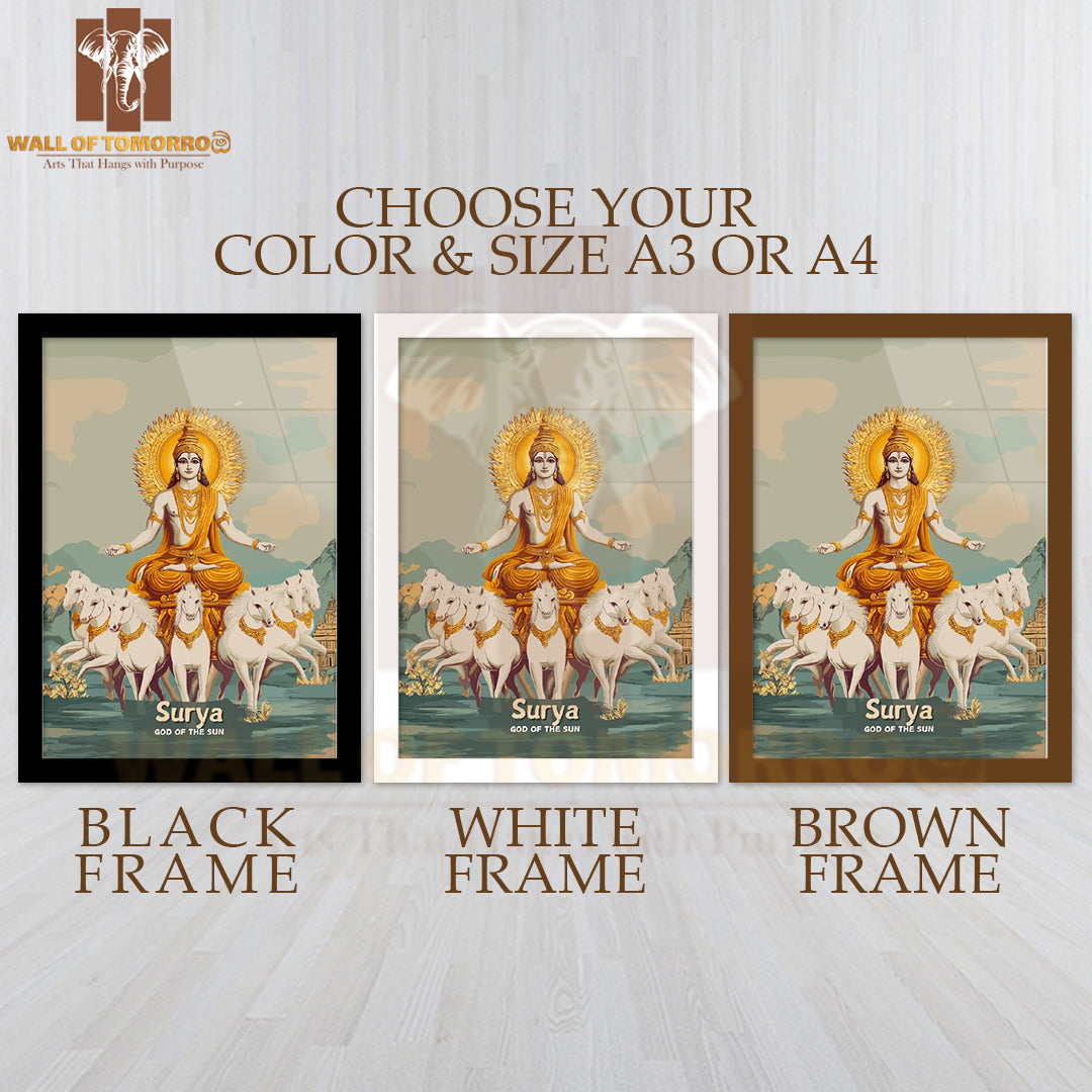 Surya Religious High Quality Glass Frame Wall Décors in Sri Lanka