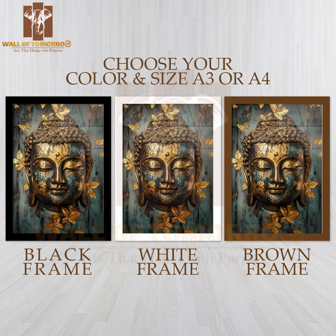 Lord Buddha Religious High Quality Glass Frame Wall Décors in Sri Lanka