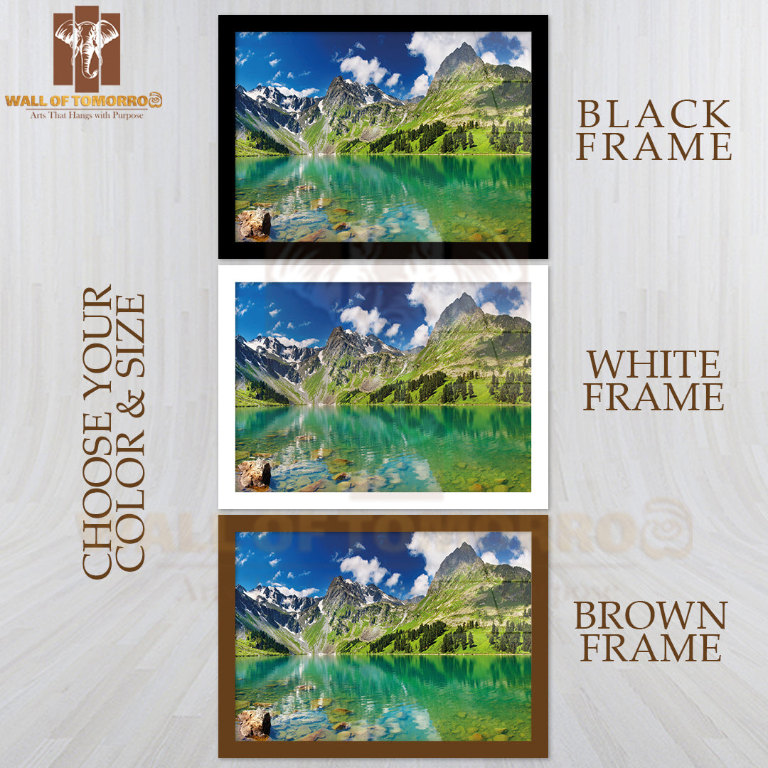 Landscape Scenery Australia High Quality Glass Frame Wall Décor
