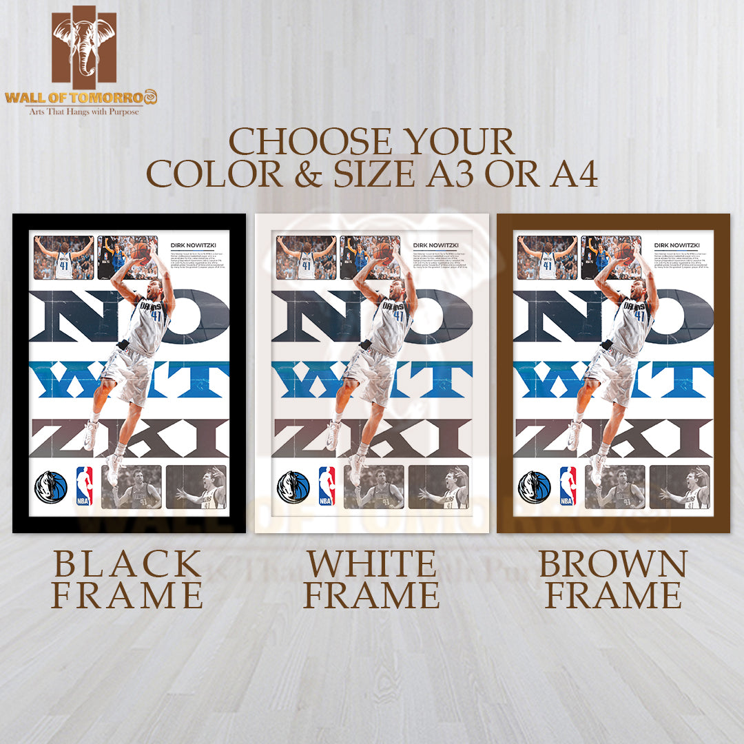 Basketball Shot of Famous Basketball Team Player Sports High Quality Glass Frame Wall Décor