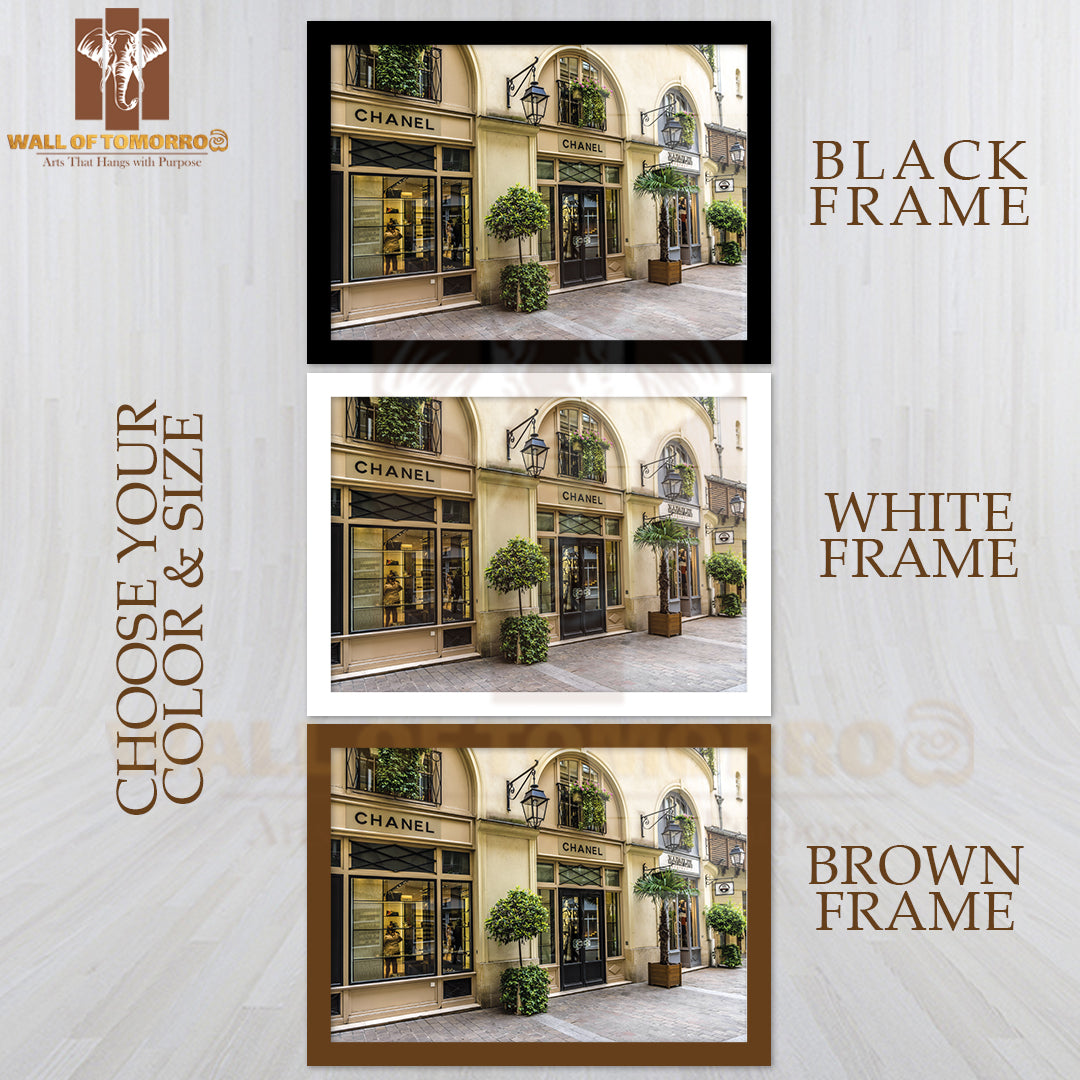 Royal Village Located Near Madeleine Fashion Store High Quality Unframed Poster Print & Waterproof Poster Print Wall Décor