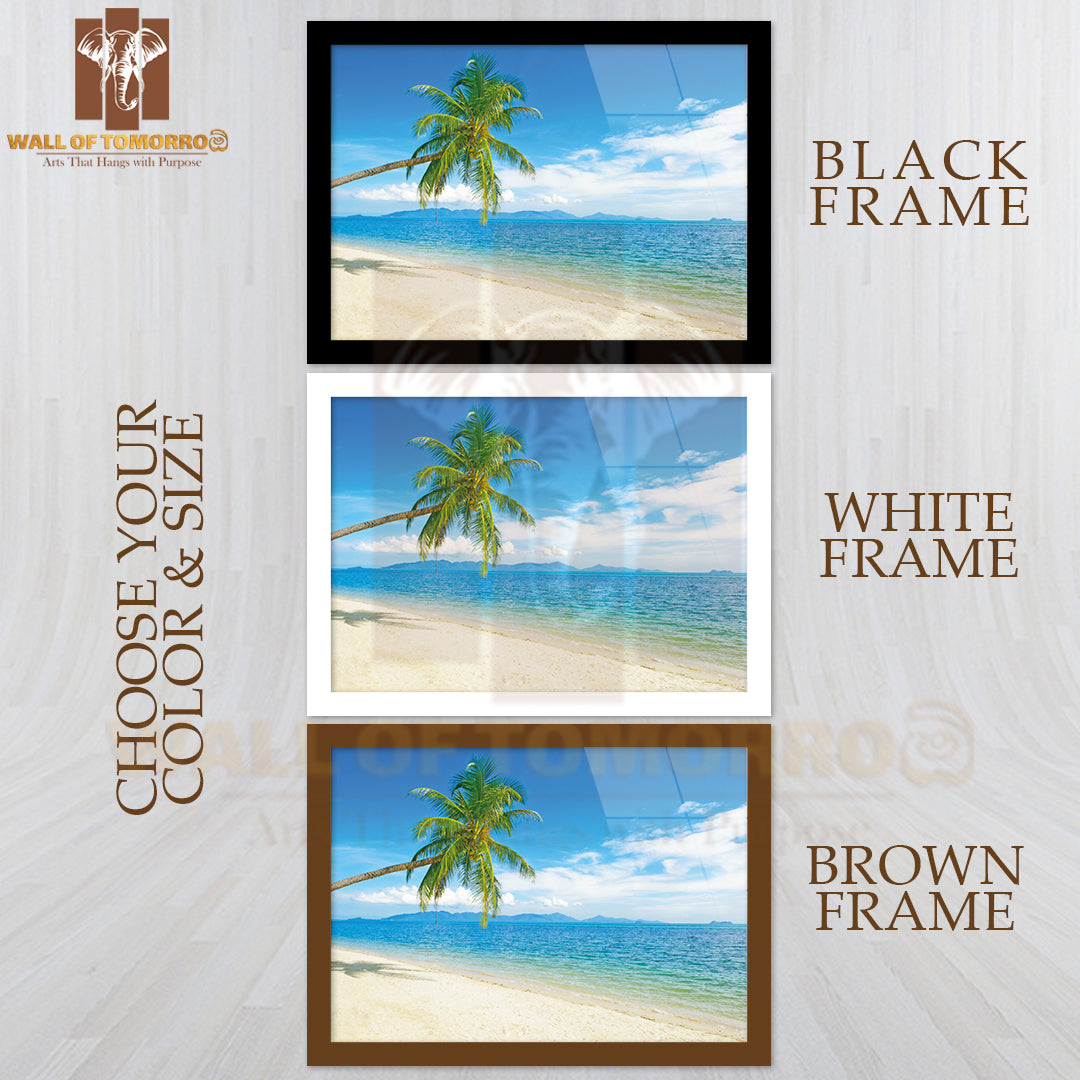 Tropical Beach at Thailand High Quality Unframed Poster Print & Waterproof Poster Print Wall Décor