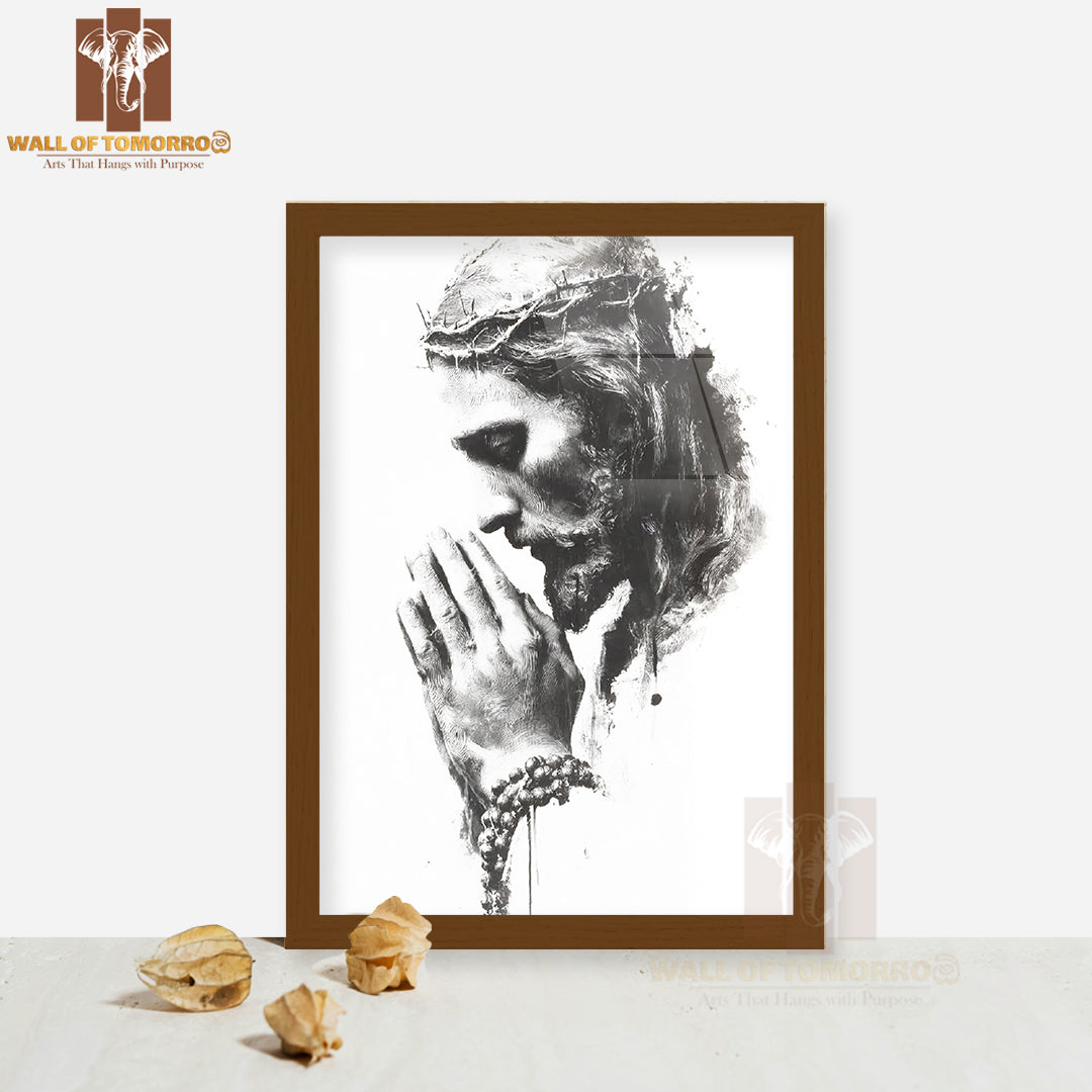 Jesus Religious High Quality Glass Frame Wall Décors in Sri Lanka
