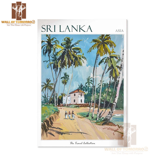 Sri Lanka Travel High Quality Unframed Poster Print & Waterproof Poster Print Wall Décor