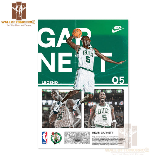 Famous Basketball Team Player Mid-Jump Sports High Quality Unframed Poster Print & Waterproof Poster Print Wall Décor