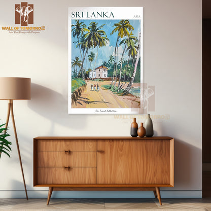 Sri Lanka Travel High Quality Unframed Poster Print & Waterproof Poster Print Wall Décor
