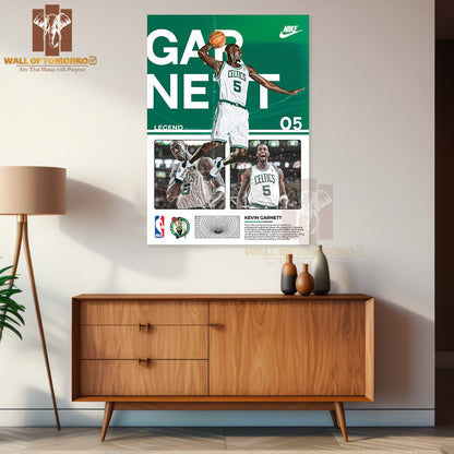 Famous Basketball Team Player Mid-Jump Sports High Quality Unframed Poster Print & Waterproof Poster Print Wall Décor