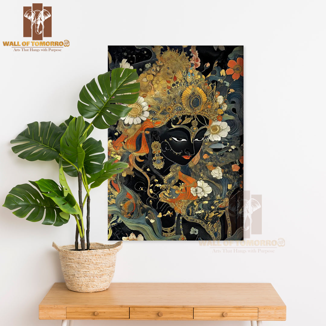 Goddess Kali Religious High Quality Unframed Poster Print & Waterproof Poster Print Wall Décor in Sri Lanka