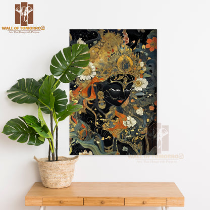 Goddess Kali Religious High Quality Unframed Poster Print & Waterproof Poster Print Wall Décor in Sri Lanka