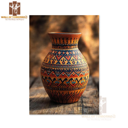Sri Lankan Clay Pot Travel High Quality Unframed Poster Print & Waterproof Poster Print Wall Décor