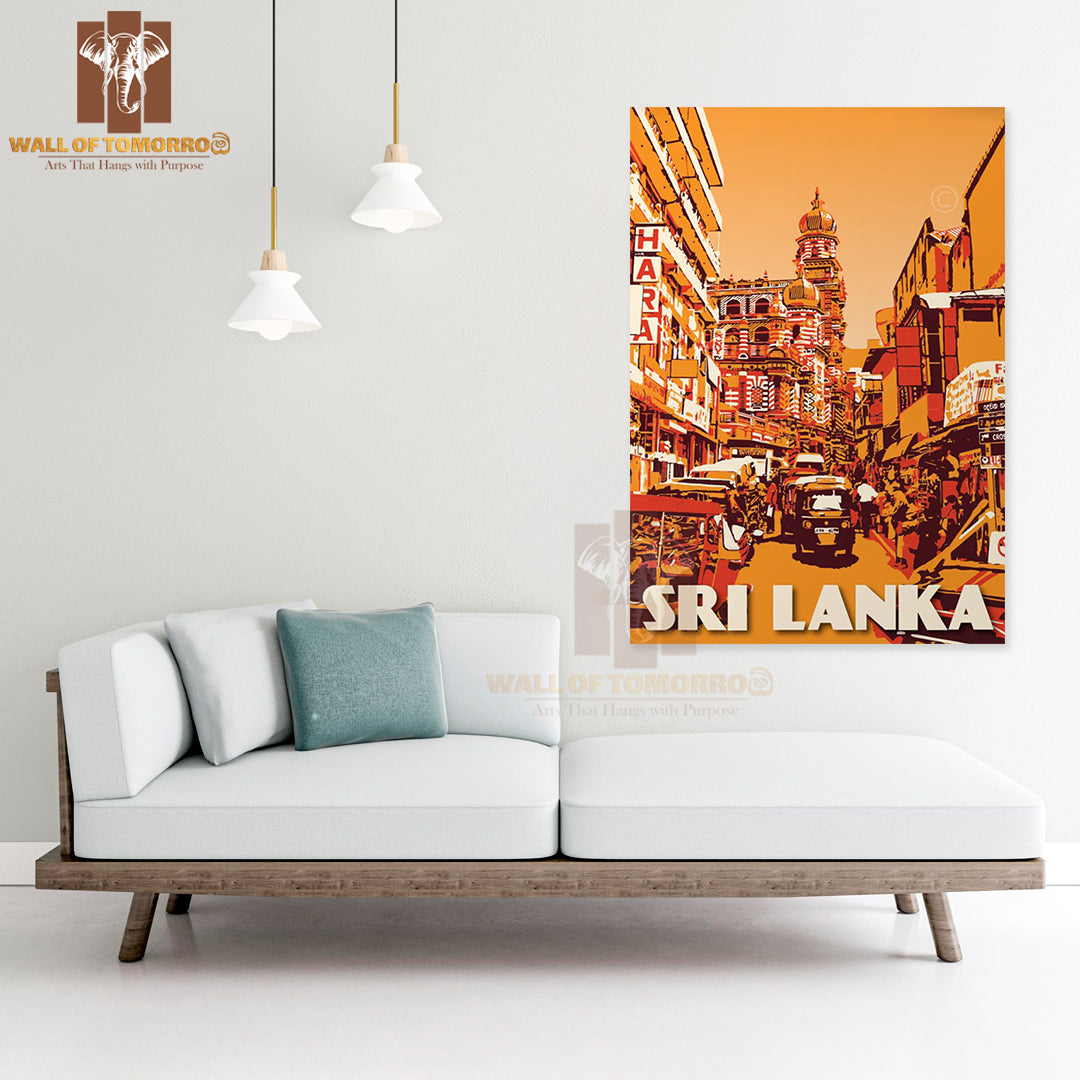 Sri Lanka Travel High Quality Unframed Poster Print & Waterproof Poster Print Wall Décor