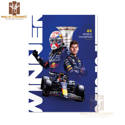 F1 World Championship Win Sports High Quality Unframed Poster Print & Waterproof Poster Print Wall Décor