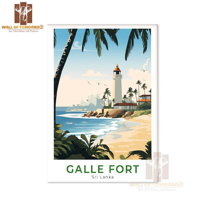 Galle Fort Travel Sri Lanka High Quality Unframed Poster Print & Laminated Poster Print Wall Décor