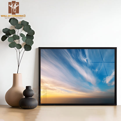 Sky Background Composition of Nature High Quality Unframed Poster Print & Waterproof Poster Print Wall Décor