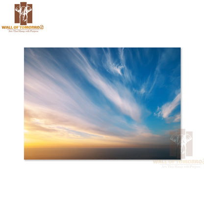 Sky Background Composition of Nature High Quality Unframed Poster Print & Waterproof Poster Print Wall Décor