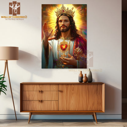 Jesus Religious High Quality Unframed Poster Print & Waterproof Poster Print Wall Décor in Sri Lanka