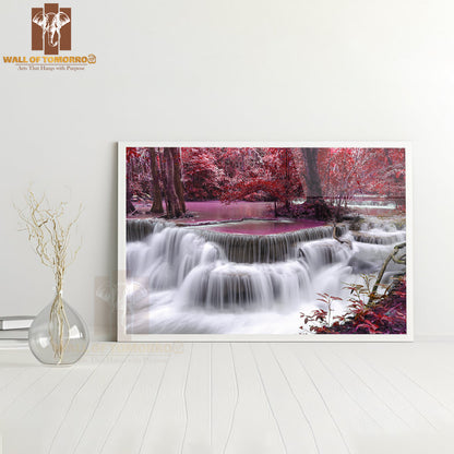Thailand Forest Waterfall High Quality Unframed Poster Print & Waterproof Poster Print Wall Décor
