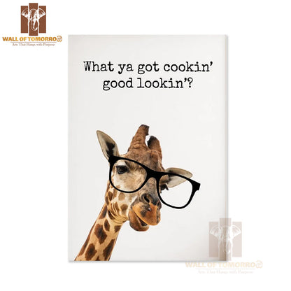 What Ya Got Cooking' Good Looking Kitchen & Restaurant High Quality Unframed Poster Print & Waterproof Poster Print Wall Décor in Sri Lanka
