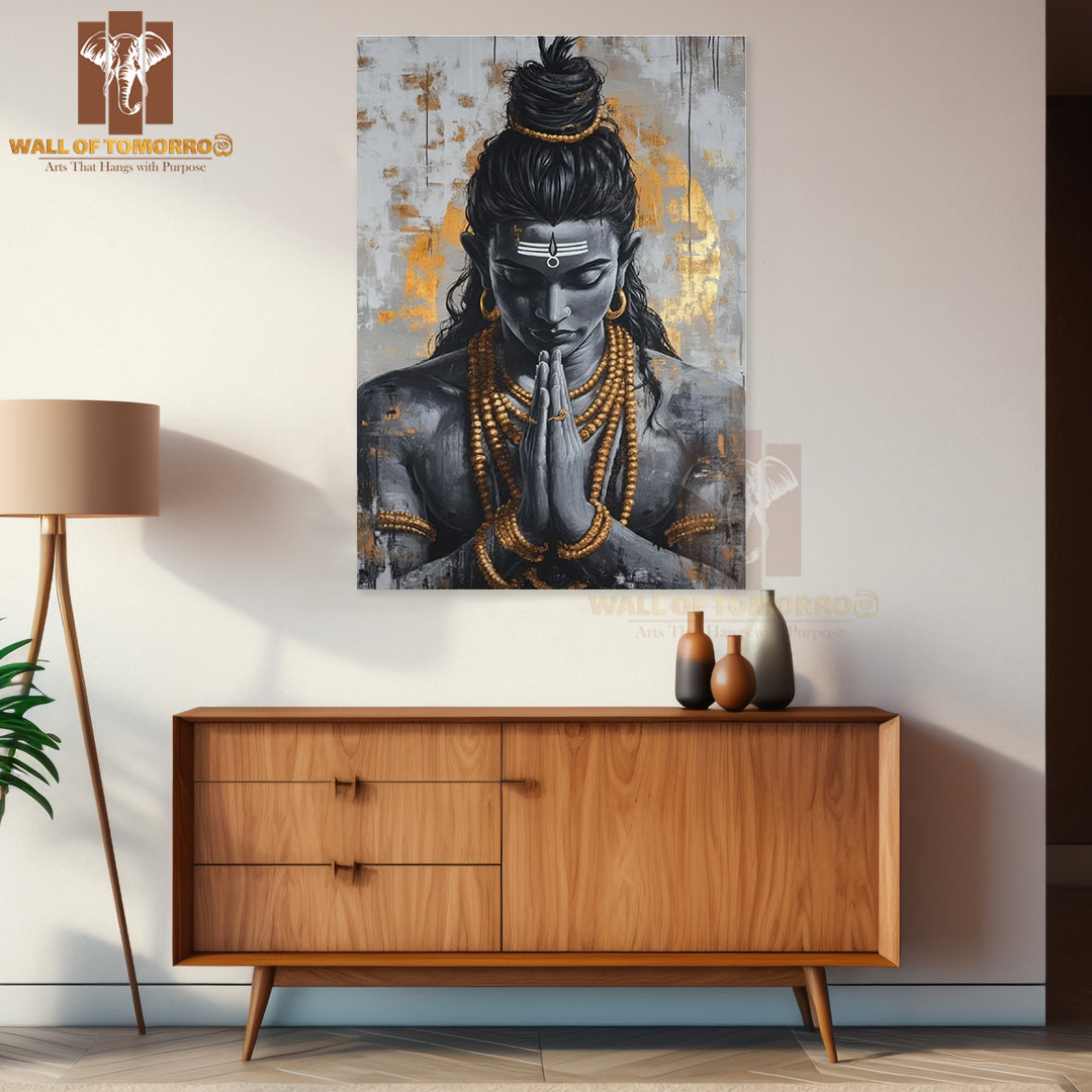 Lord Shiva Religious High Quality Unframed Poster Print & Waterproof Poster Print Wall Décor in Sri Lanka