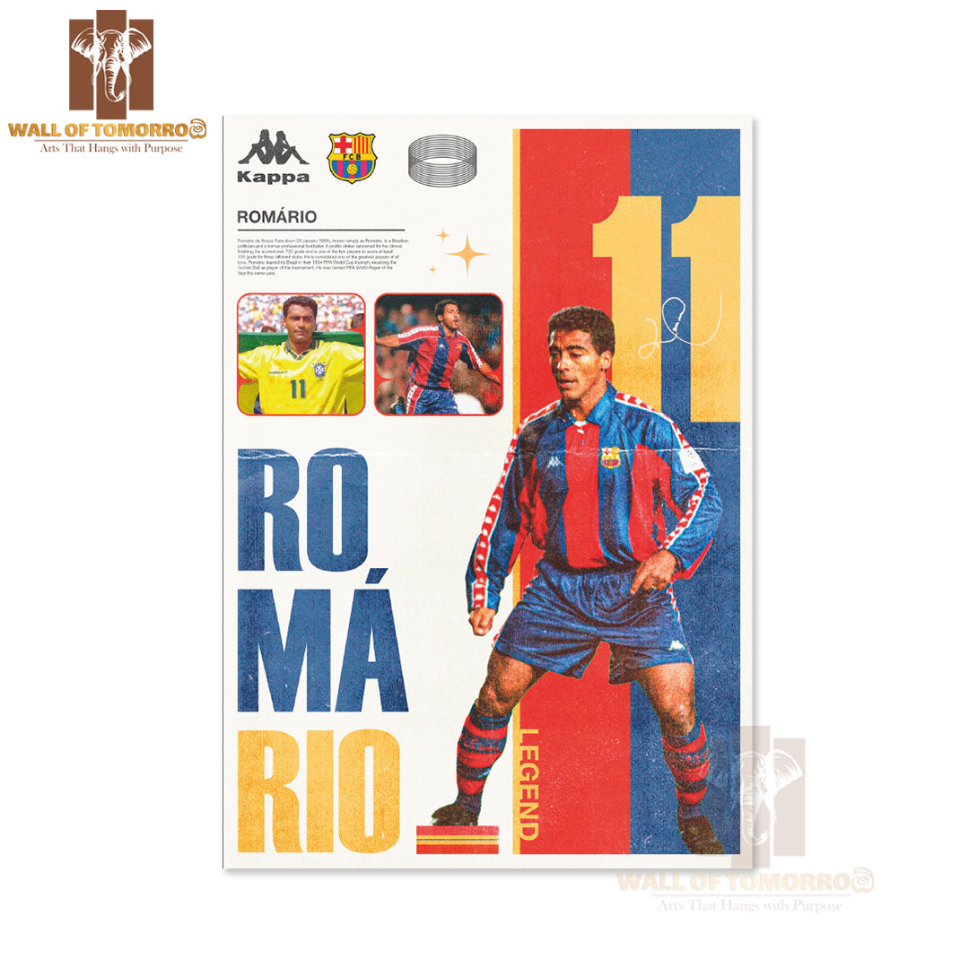 Famous Soccer Player Capturing the Essence of Soccer Culture Sports High Quality Unframed Poster Print & Waterproof Poster Print Wall Décor