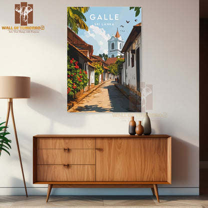 Sri Lanka, Galle Travel High Quality Unframed Poster Print & Waterproof Poster Print Wall Décor