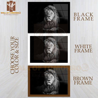 Beautiful Lion Romeo 2 In Masai Mara, Kenya High Quality Unframed Poster Print & Waterproof Poster Print Wall Décor