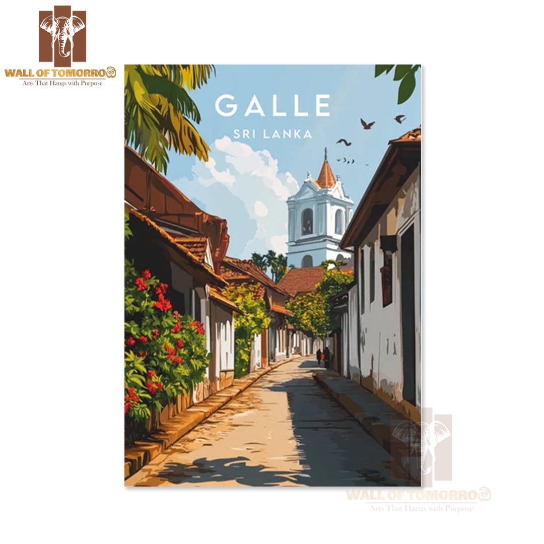 Sri Lanka, Galle Travel High Quality Unframed Poster Print & Waterproof Poster Print Wall Décor