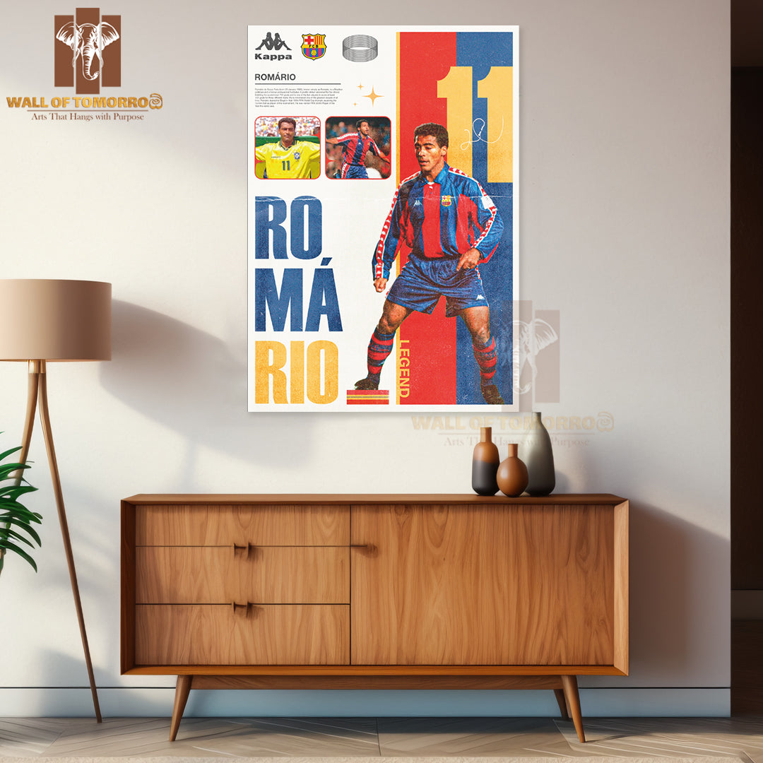 Famous Soccer Player Capturing the Essence of Soccer Culture Sports High Quality Unframed Poster Print & Waterproof Poster Print Wall Décor