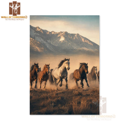 Running Horse Animals High Quality Unframed Poster Print & Laminated Poster Print Wall Décor in Sri Lanka