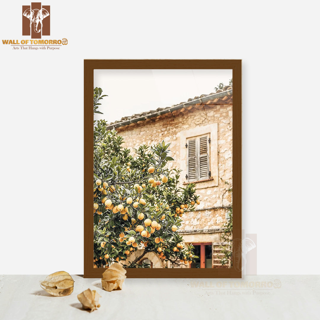 Lemon Grove Serenade High Quality Glass Frame Wall Décor