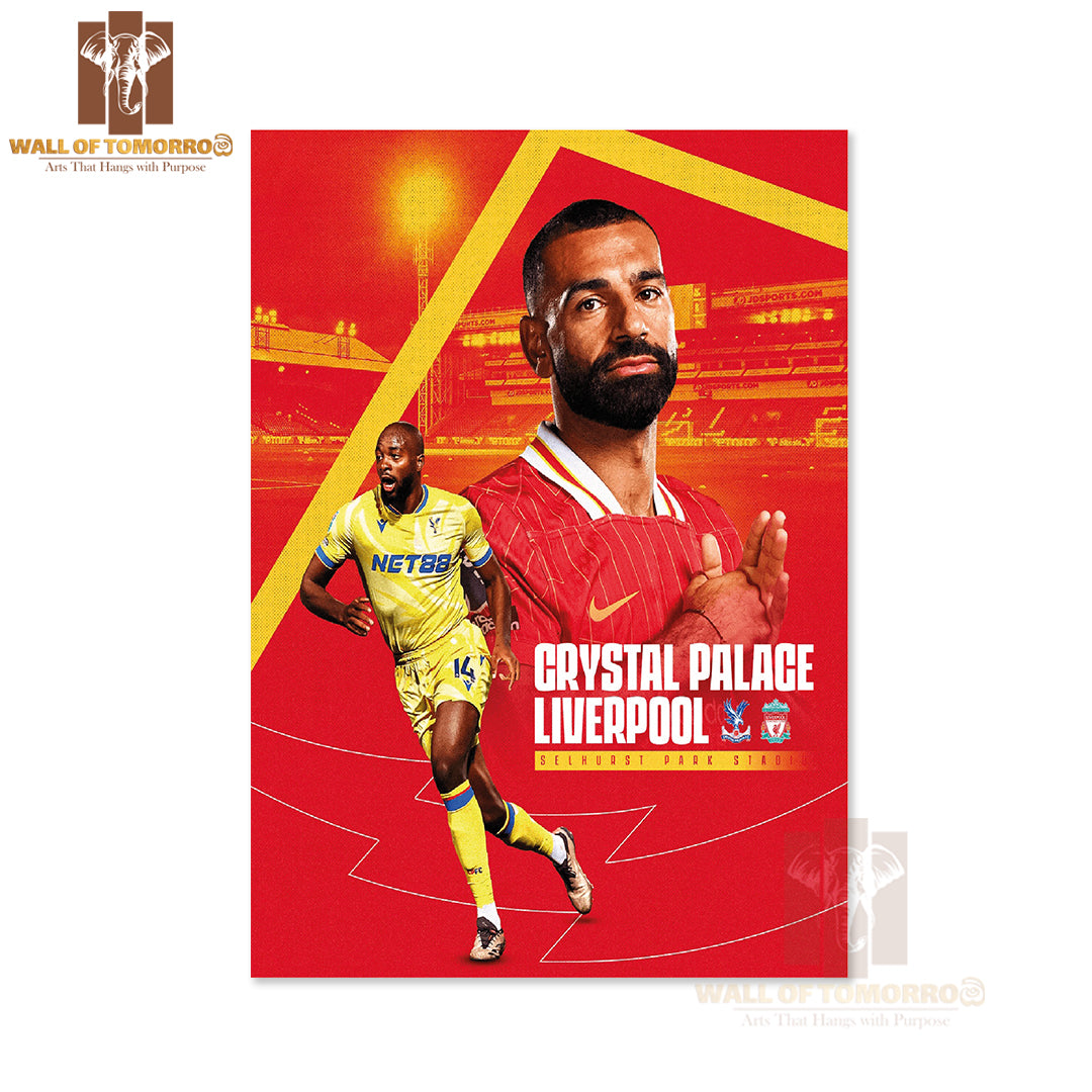 The Crystal Palace in Liverpool Sports High Quality Unframed Poster Print & Waterproof Poster Print Wall Décor