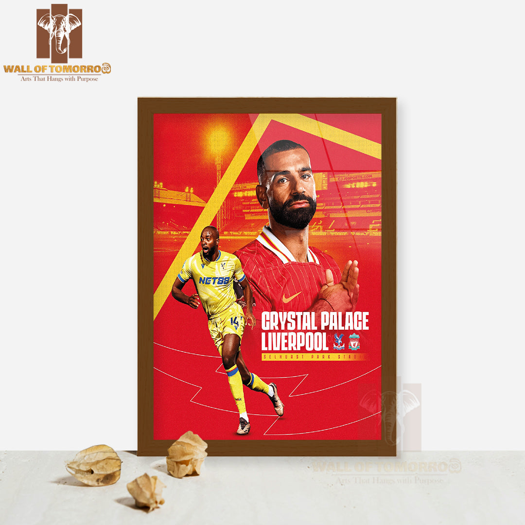 The Crystal Palace in Liverpool Sports High Quality Glass Frame Wall Décor