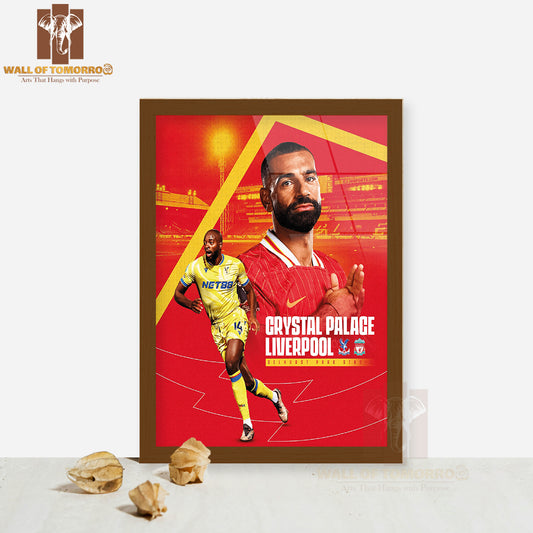 The Crystal Palace in Liverpool Sports High Quality Glass Frame Wall Décor