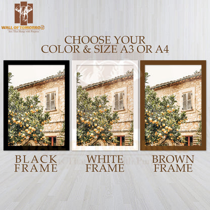 Lemon Grove Serenade High Quality Glass Frame Wall Décor