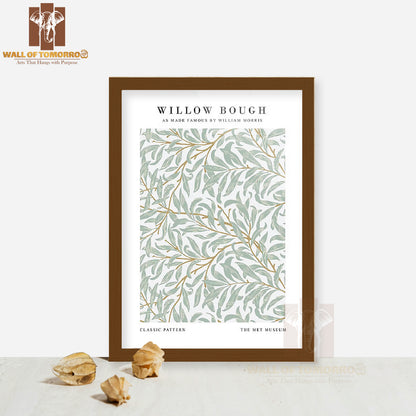 William Morris Willow Bough Art High Quality Glass Frame Wall Décor