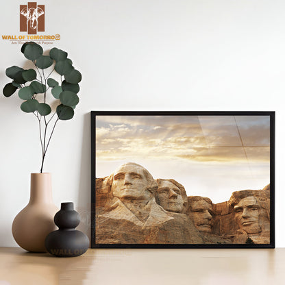Mount Rushmore Art High Quality Unframed Poster Print & Waterproof Poster Print Wall Décor