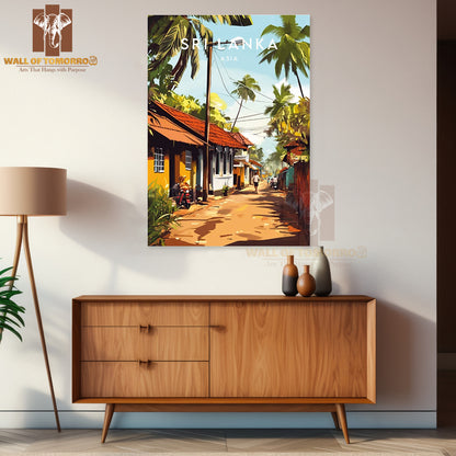 Sri Lanka Travel Asia High Quality Unframed Poster Print & Waterproof Poster Print Wall Décor