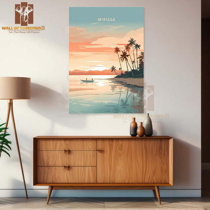 Mirissa Sri Lanka Travel High Quality Unframed Poster Print & Laminated Poster Print Wall Décor