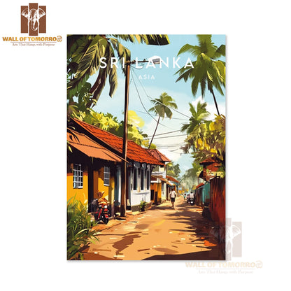 Sri Lanka Travel Asia High Quality Unframed Poster Print & Waterproof Poster Print Wall Décor