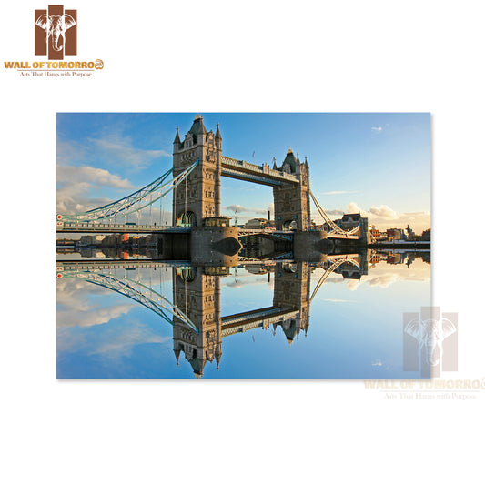 Tower Bridge at Sunset High Quality Unframed Poster Print & Waterproof Poster Print Wall Décor