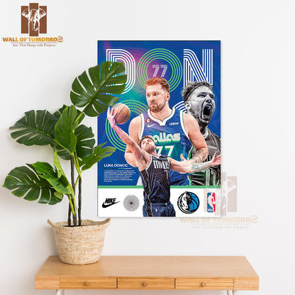 Famous Basketball Team Player Sports High Quality Unframed Poster Print & Waterproof Poster Print Wall Décor
