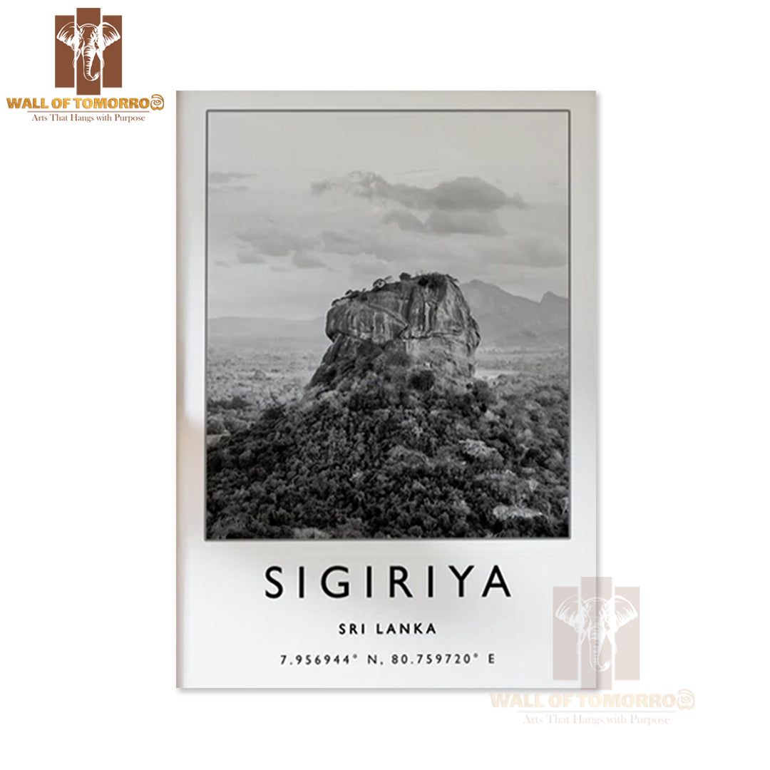 Sigiriya Sri Lanka Travel High Quality Unframed Poster Print & Waterproof Poster Print Wall Décor