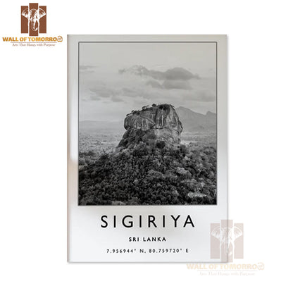 Sigiriya Sri Lanka Travel High Quality Unframed Poster Print & Waterproof Poster Print Wall Décor