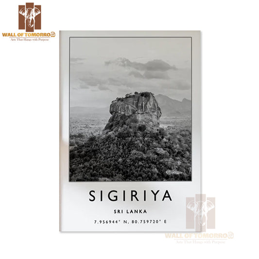 Sigiriya Sri Lanka Travel High Quality Unframed Poster Print & Waterproof Poster Print Wall Décor