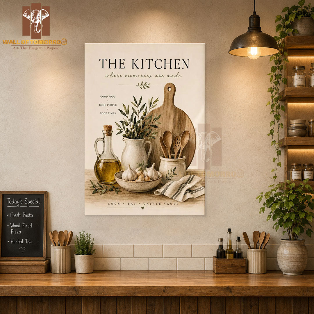 The Kitchen Kitchen & Restaurant High Quality Unframed Poster Print & Waterproof Poster Print Wall Décor in Sri Lanka