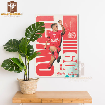 Famous Soccer Player Sports High Quality Unframed Poster Print & Waterproof Poster Print Wall Décor