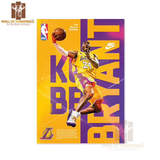 Famous Basketball Team Player Highlighting His Legacy Sports High Quality Unframed Poster Print & Waterproof Poster Print Wall Décor