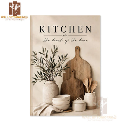 The Heart of The Home Kitchen & Restaurant High Quality Unframed Poster Print & Waterproof Poster Print Wall Décor in Sri Lanka