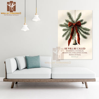 Christmas Bible Verse High Quality Unframed Poster Print & Waterproof Poster Print Wall Décor