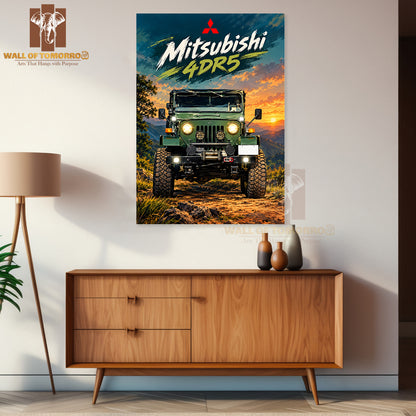 Mitsubishi 4DR5 Vehicle High Quality Unframed Poster Print & Laminated Poster Print Wall Décor in Sri Lanka